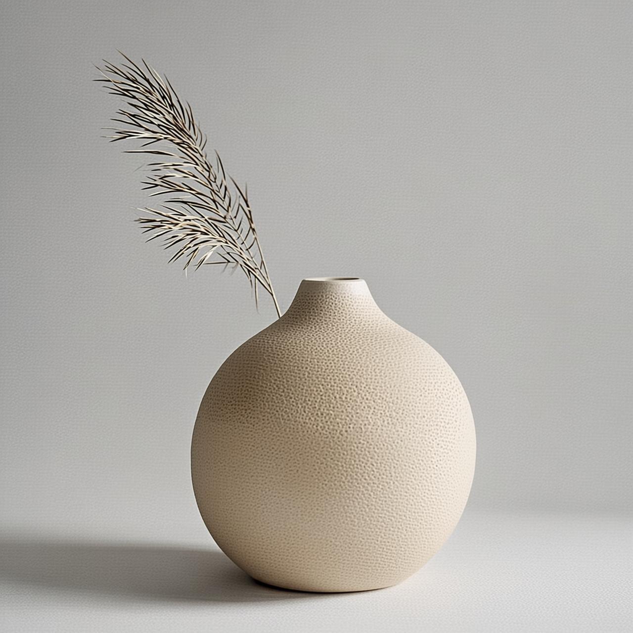 Jarrón Cerámica Zen